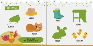 Môj zošit s obrázkami na dolepenie Farma