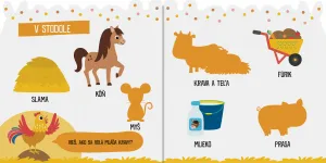 Môj zošit s obrázkami na dolepenie Farma