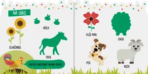 Môj zošit s obrázkami na dolepenie Farma