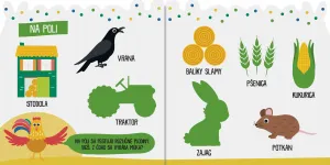 Môj zošit s obrázkami na dolepenie Farma