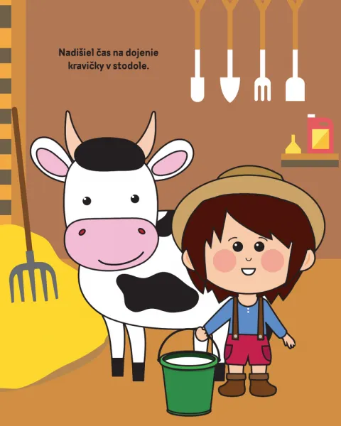 Kúzelné maľovanie Farma