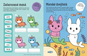Guliočko Jednorožce 20 reliéfnych samolepiek