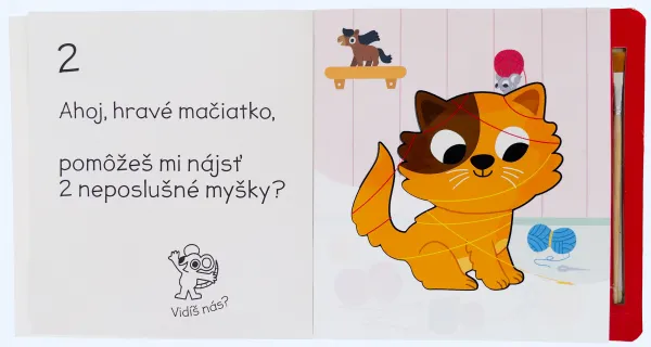 Kúzelné maľovanie vodou - Prvé počítanie - Elizabeth Golding