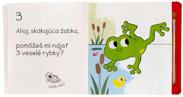 Kúzelné maľovanie vodou - Prvé počítanie - Elizabeth Golding