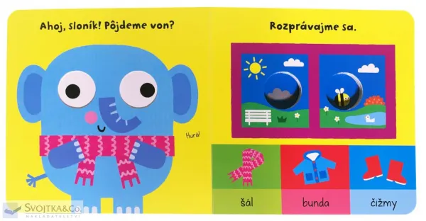 Guliočko Poď von, sloník