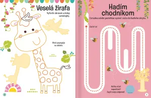 Veľké samolepky pre malé ruky Divé zvieratá