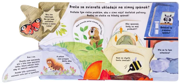 Kuk pod okienko - Čo robia zvieratá v zime? Prvé otázky a odpovede