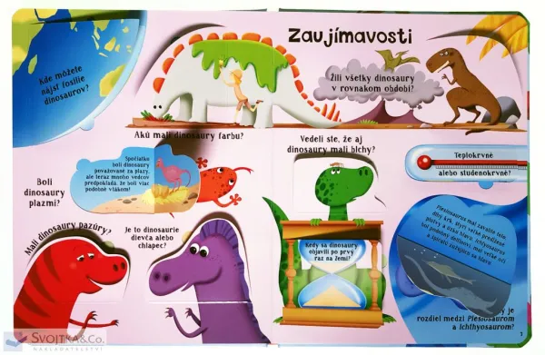 Dinosaury – 60 úžasne zaujímavých faktov