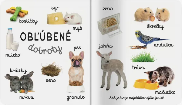 Domáce zvieratá Prvé slová