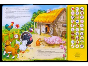 Domáce zvieratá – kniha so zvukmi