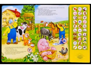 Domáce zvieratá – kniha so zvukmi