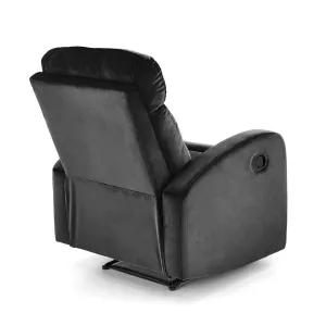 Polohovacie kreslo WONDER Halmar Černá