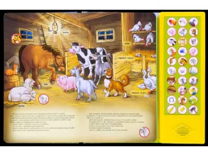 Domáce zvieratá – kniha so zvukmi