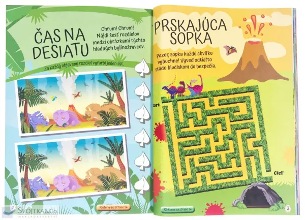 Dinosaury Úžasné aktivity