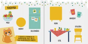 Môj zošit s obrázkami na dolepenie Doma