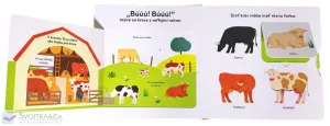 Zvieratá na farme - pohyblivá kniha