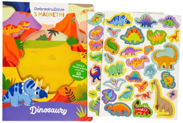 Dobrodružstvo s magnetmi Dinosaury