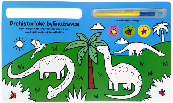 Vyfarbi ma! Dinosaury