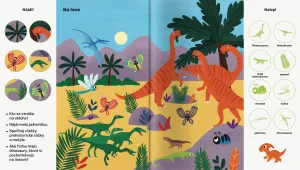 Dinosaury - 101 vecí na hľadanie a nalepovanie