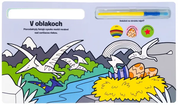 Vyfarbi ma! Dinosaury