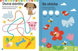 Veľké samolepky pre malé ruky Zvieratá