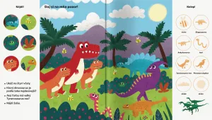 Dinosaury - 101 vecí na hľadanie a nalepovanie