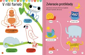 Veľké samolepky pre malé ruky Zvieratá