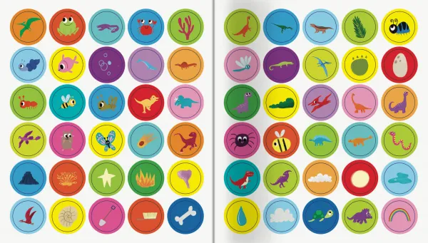 Dinosaury - 101 vecí na hľadanie a nalepovanie