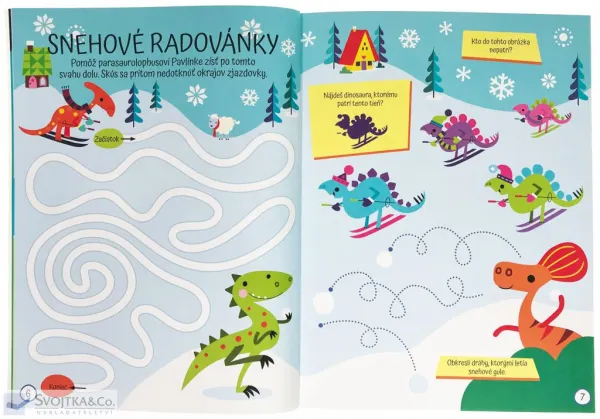 Trojrozmerné samolepky Dinosaurí ostrov