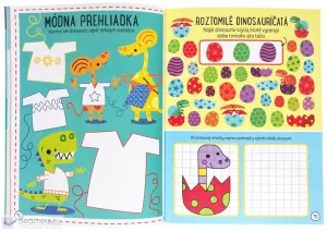 Trojrozmerné samolepky Dinosaurí ostrov