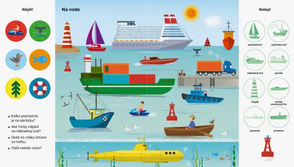 101 vecí na hľadanie a nalepovanie Všetko, čo jazdí