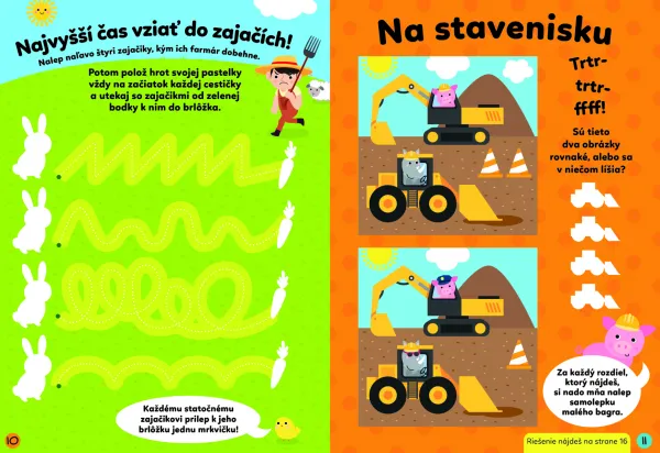 Zábava so samolepkami pre trojročných