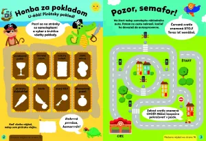 Zábava so samolepkami pre štvorročných