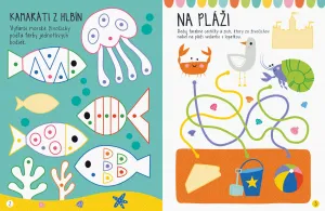 Veľké samolepky pre malé ruky  Kamaráti z mora