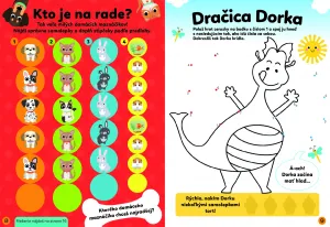 Zábava so samolepkami pre štvorročných