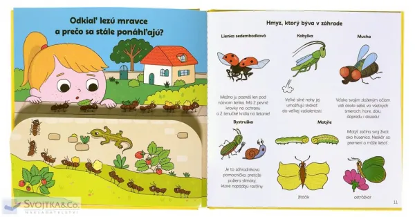 Vysvetli mi, prečo slimák nemá nožičky? Moje prvé otázky o záhrade