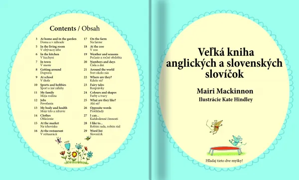 Veľká kniha anglických a slovenských slovíčok