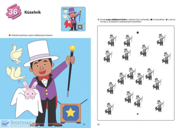 Môj pracovný zošit Vyfarbovanie