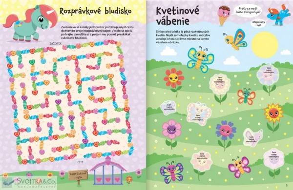 Blýskavé samolepky – Roztomilé zvieratká