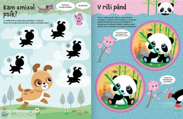 Blýskavé samolepky – Roztomilé zvieratká