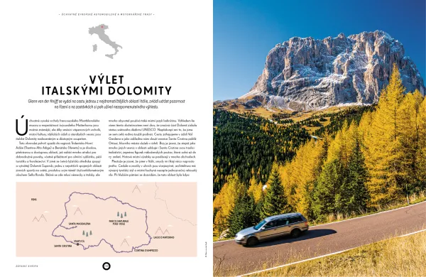 Úchvatné evropské automobilové a motorkářské trasy
