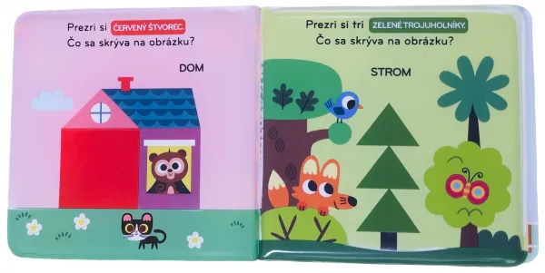Tvary – Čarovná knižka do vody