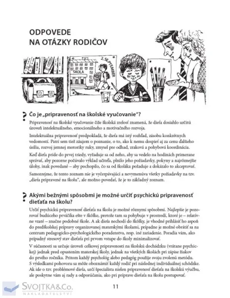 Pripravujem sa do školy – úlohy pre šikovné deti