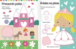 Veľké samolepky pre malé ruky Princeznin palác
