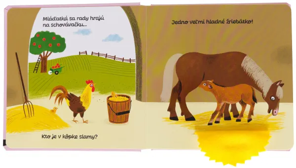 Schovávačka s mláďatami