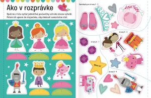 Veľké samolepky pre malé ruky Princeznin palác