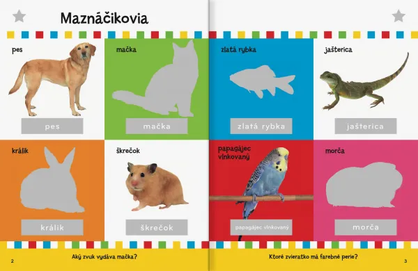 Prvých 100 zvierat so samolepkami