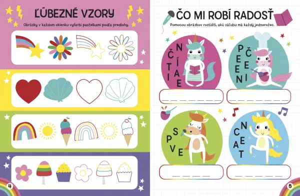 Samolepky na okná Jednorožce