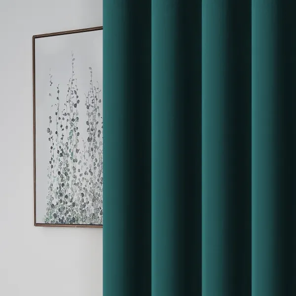 4Home Zatemňovací záves Manila petrolejová, 150 x 250 cm