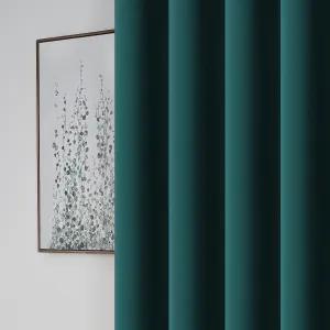 4Home Zatemňovací záves Manila petrolejová, 150 x 250 cm